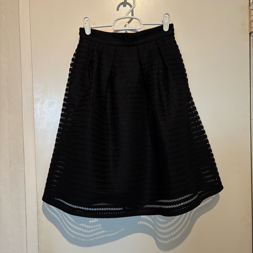 Forever 21 Black A-Line Skirt